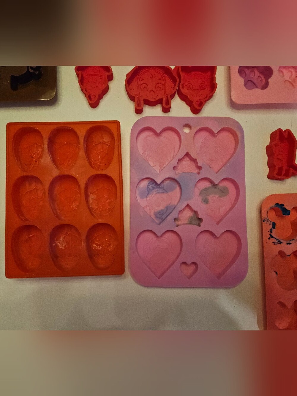 Assorted Disney, Paw Patrol, Bluey Silicone Molds - Picture 3 of 5